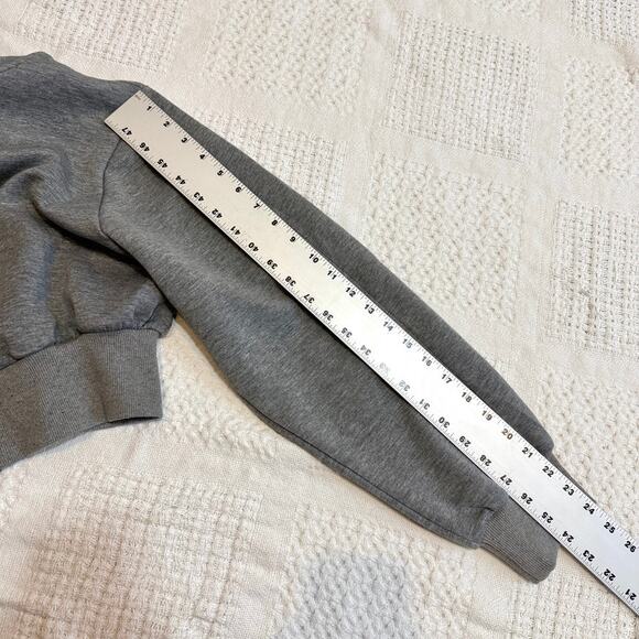 Commense large cropped hoodie sweatshirt double zip SP 2674 - Picture 8 of 13